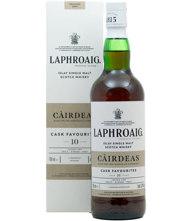 Laphroaig Cairdeas 10 Year Single Malt Scotch | 750ml