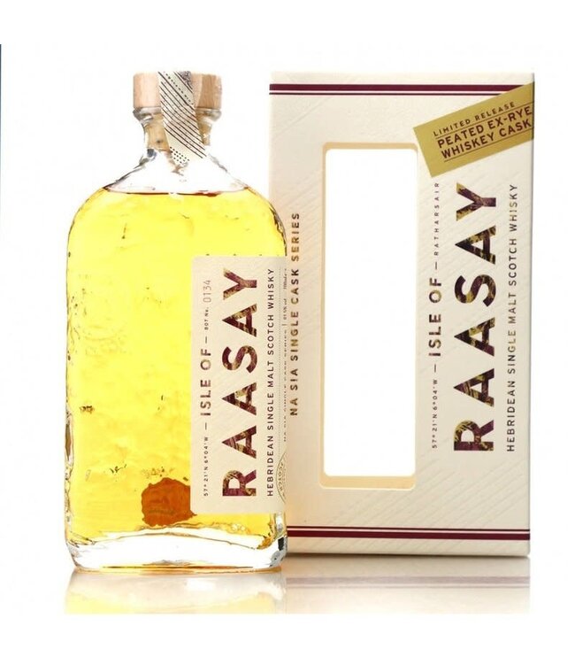 Isle of Raasay Peated Ex-Rye Single Malt Scotch | 750ml