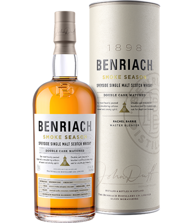 BenRiach Smoke Season Single Malt Double Cask Single Malt Scotch | 750ml