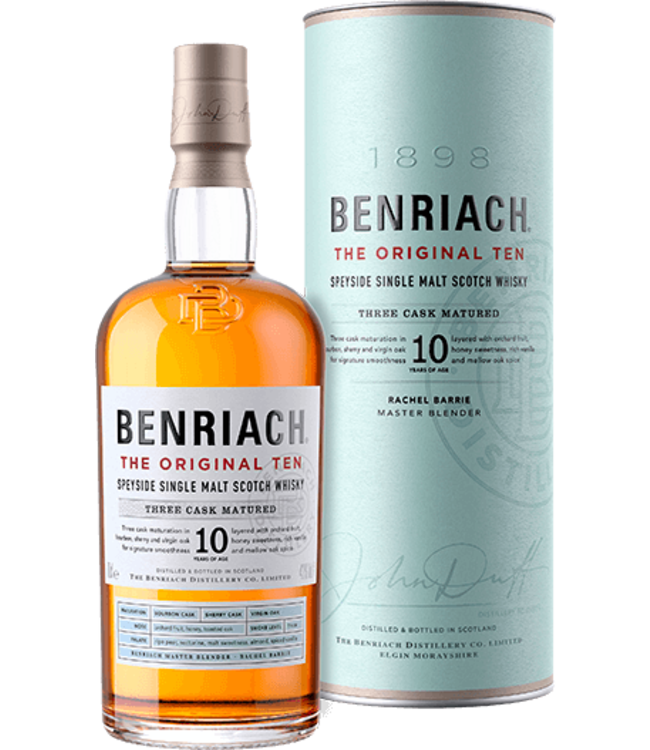 BenRiach The Original Ten Single Malt Scotch | 750ml