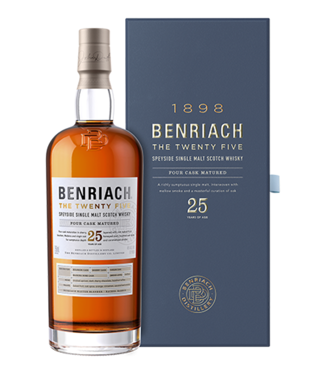 BenRiach The Twenty Five  Four Cask Matured Single Malt Scotch | 750ml