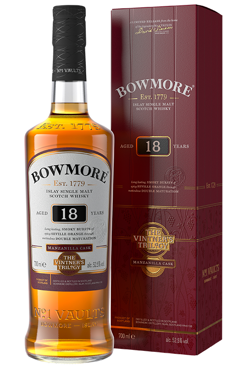Bowmore Vintner's Trilogy Manzanilla 18 Year Sherry Cask | 750ml