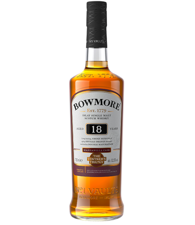 Bowmore Vintner's Trilogy Manzanilla 18 Year Sherry Cask Single Malt Scotch | 750ml
