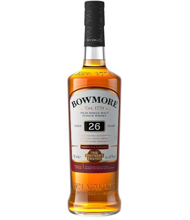 Bowmore Vintner's Trilogy 26 Year Old Wine Matured Single Malt Scotch | 750ml