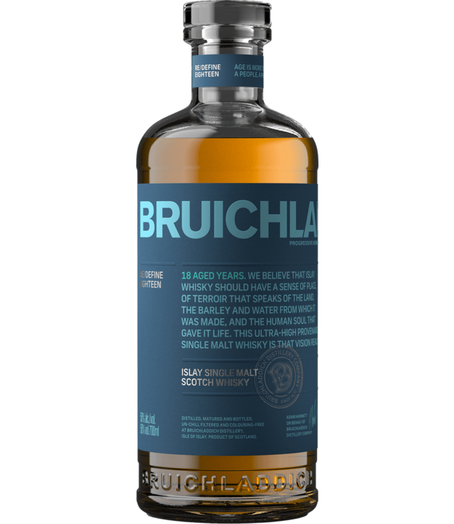 Bruichladdich 18 Aged Years Single Malt Scotch | 750ml
