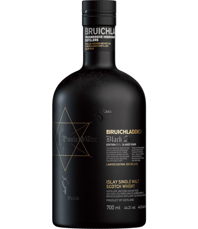 Bruichladdich Black Art Edition 11.1 24 Year Single Malt Scotch 2023 | 750ml