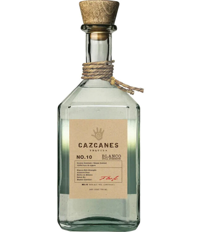 Cazcanes No.10 Still Strength Blanco Tequila | 750ml