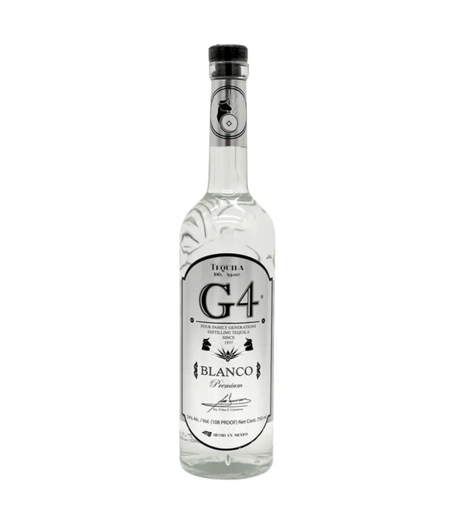 G4 108 Proof Blanco Tequila | 750ml