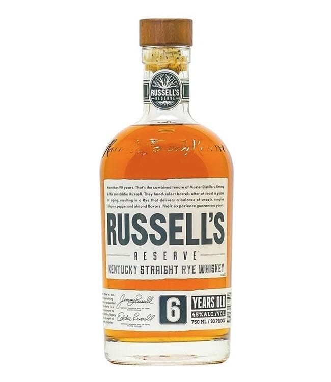 Russell's Reserve 6 Year Rye Whiskey | 750ml