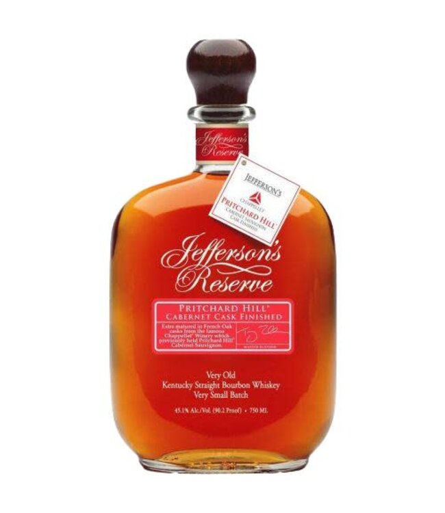 Jefferson's Reserve Pritchard Hill Cabernet Sauvignon Finish Bourbon | 750ml