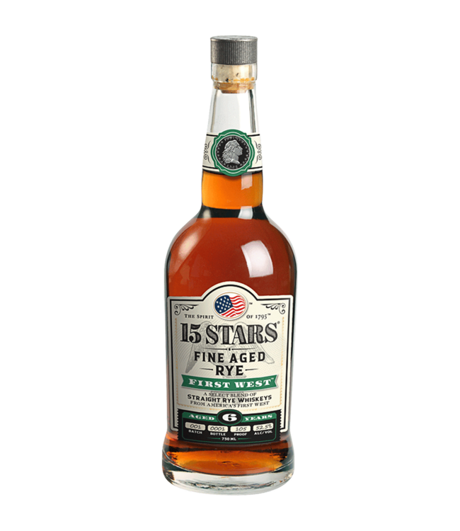 15 Stars First West 6 Year Bourbon | 750ml