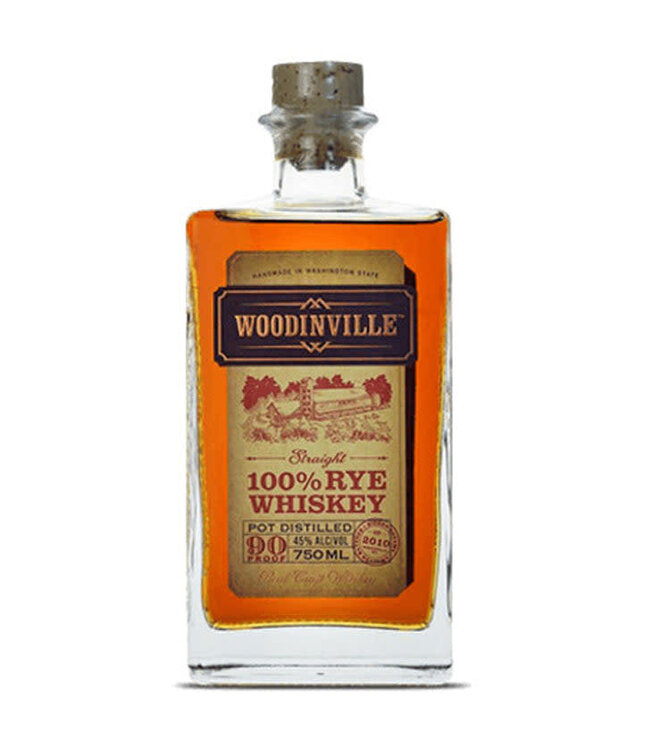 Woodinville 100% Straight Rye Whiskey | 750ml