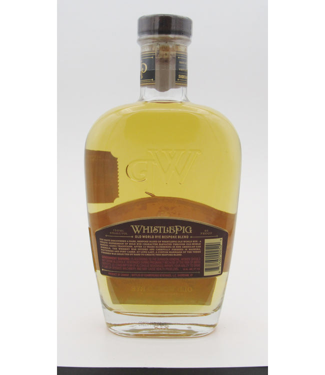 WhistlePig Old World Rye 12 Year Gaspar's Private Barrel Bourbon | 750ml