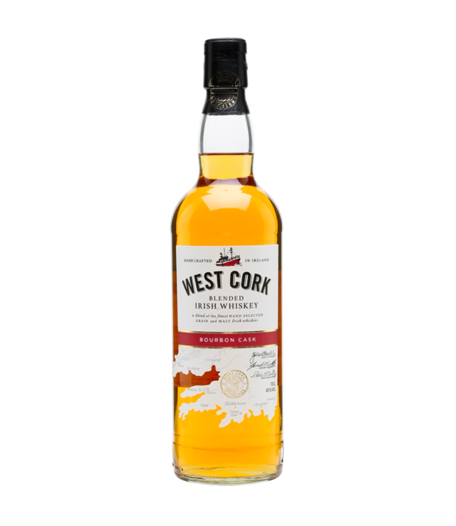 West Cork Bourbon Cask Irish Whiskey | 750ml
