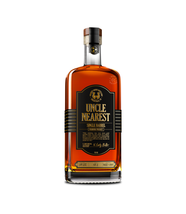 Uncle Nearest Single Barrel Rye Whiskey | 750ml
