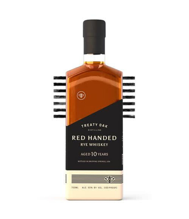 Treaty Oak Red Handed 10 Year Rye Whiskey | 750ml