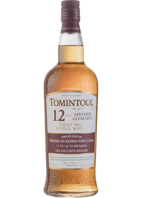 Tomintoul 12 Year Port Cask | 750ml - Gaspar's Liquor Shoppe
