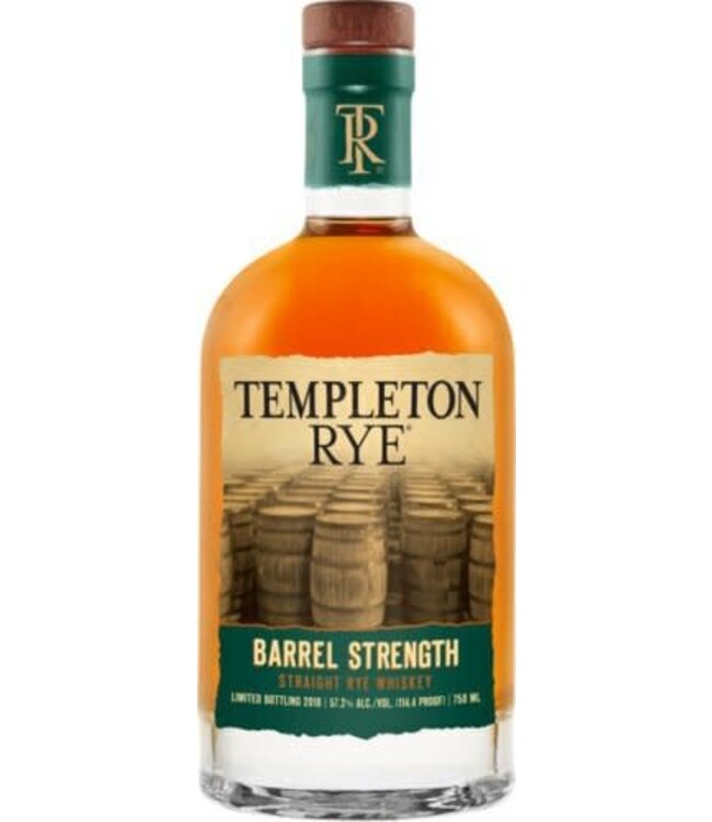 Templeton Barrel Strength Rye Whiskey 2018 | 750ml