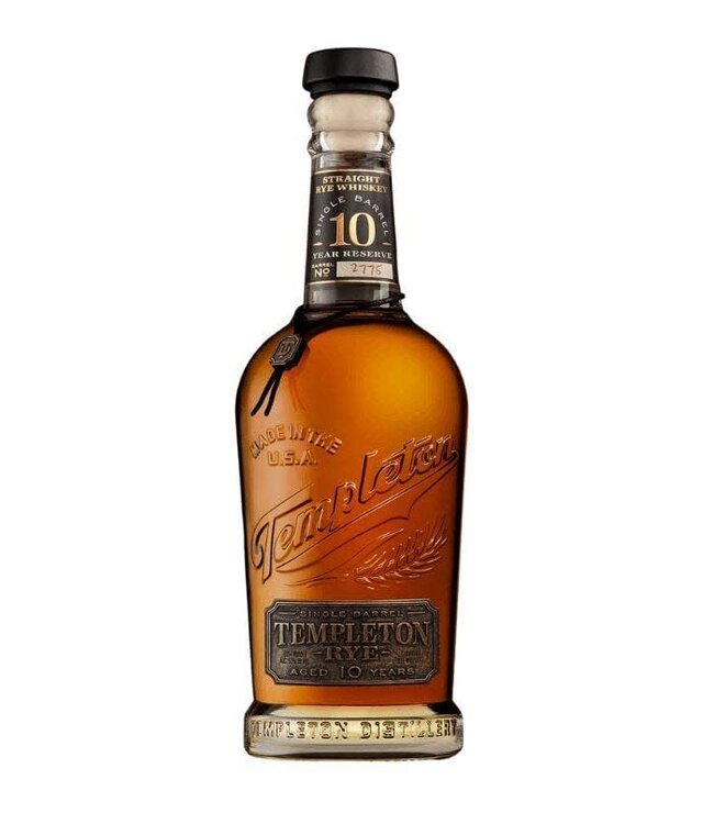 Templeton 10 Year Single Barrel Rye Whiskey | 750ml