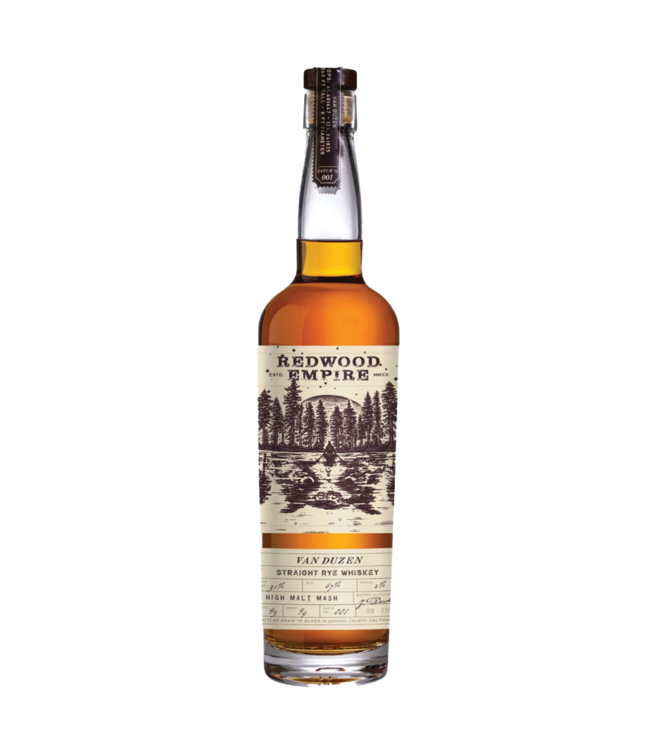 Redwood Empire Van Duzen Rye Whiskey | 750ml