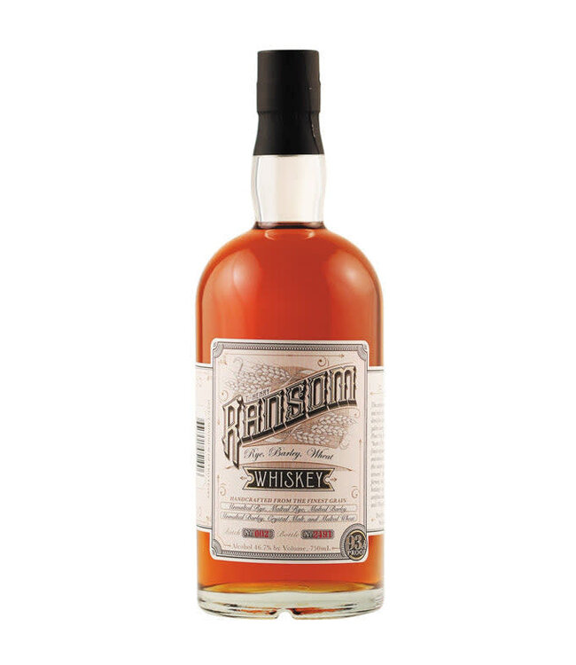 Ransom Spirits Rye Barley Wheat American Whiskey | 750ml