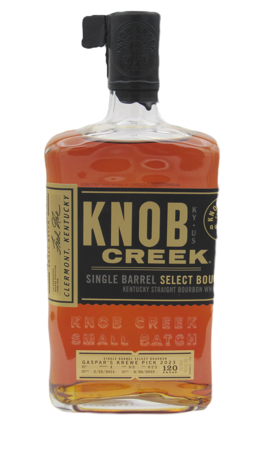 Knob Creek Gaspar's Private Barrel | 750ml - Gaspar's Liquor Shoppe