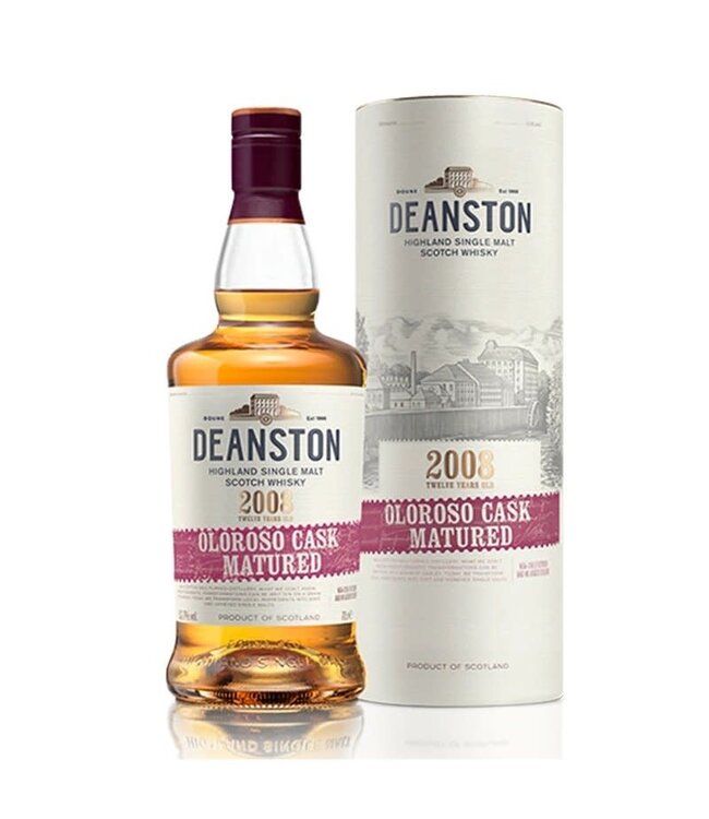 Deanston Oloroso 12 Year Sherry Cask Single Malt Scotch 2008 | 700ml