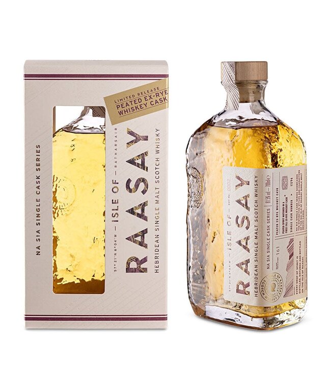 Isle of Raasay Peated Ex-Rye Single Malt Scotch | 750ml