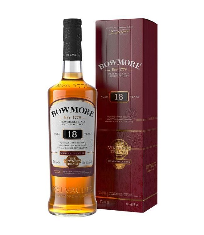 Bowmore Vintner's Trilogy Manzanilla 18 Year Sherry Cask Single Malt Scotch | 750ml
