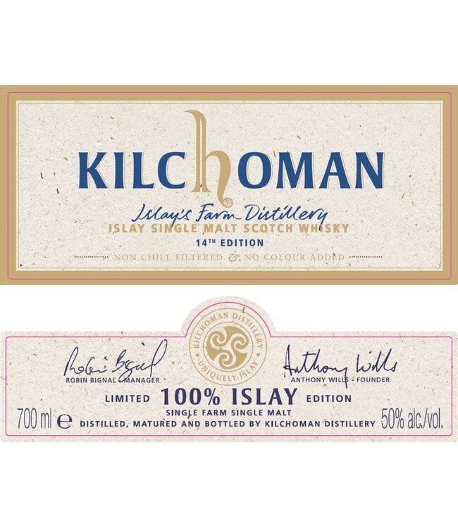 Kilchoman 100% Islay 14th Edition Single Malt Scotch | 750ml