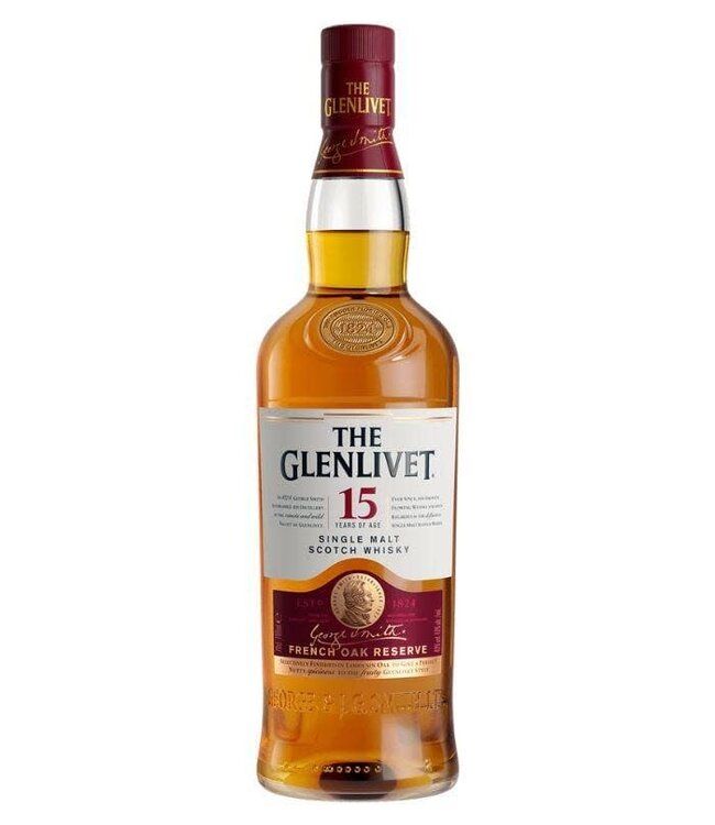 Glenlivet French Oak Reserve 15 Year Single Malt Scotch | 750ml