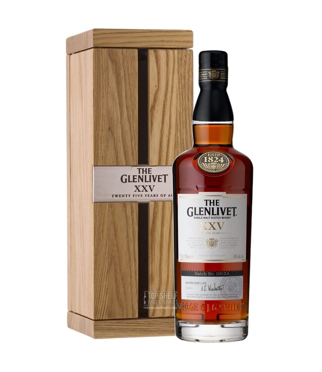 Glenlivet XXV 25 Year Single Malt Scotch | 750ml
