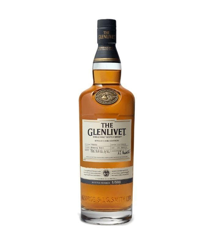 Glenlivet Sherry Butt Single Barrel | 750ml - Gaspar's Liquor Shoppe