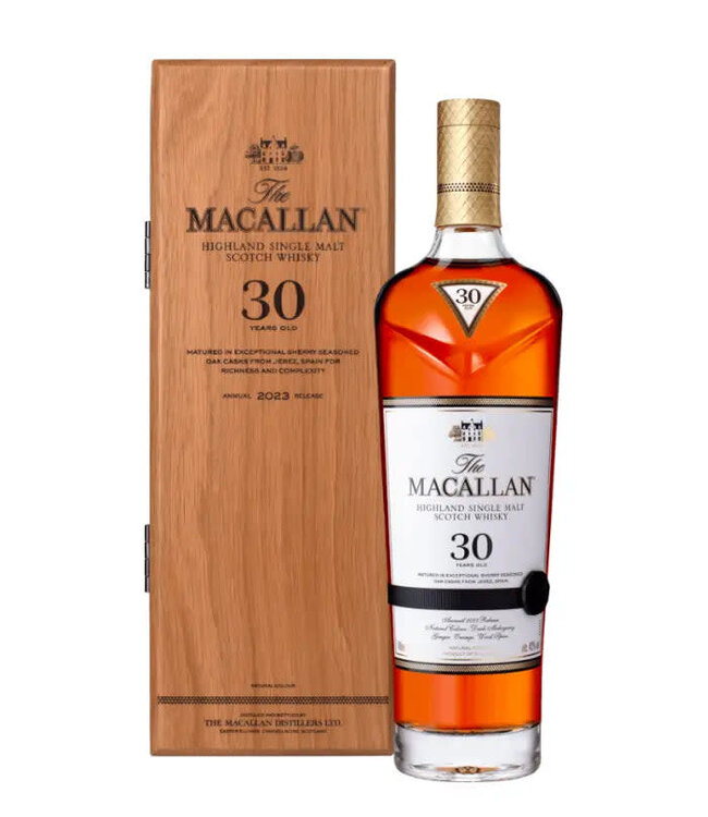 Macallan Sherry Oak 30 Year Single Malt Scotch 2019 | 750ml
