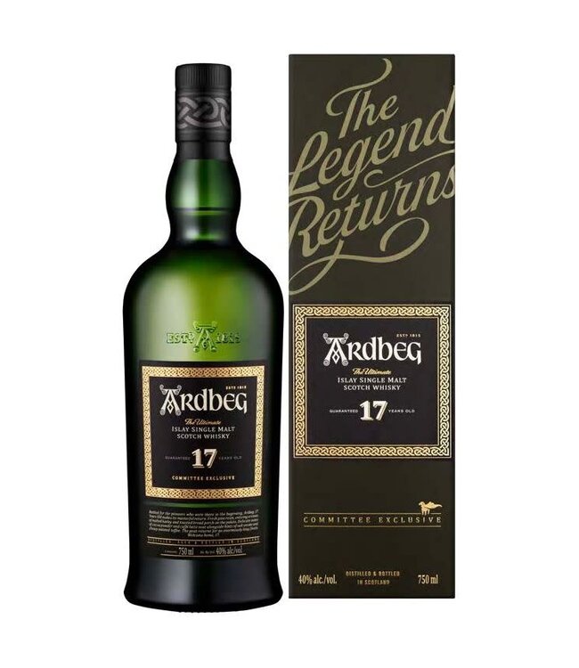 Ardbeg 17 Year Old The Legend Returns Committee Exclusive Single Malt Scotch | 750ml