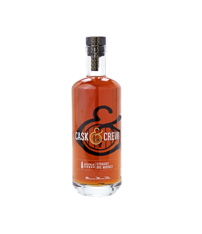 Cask & Crew Double Oak Straight Canadian Rye Whisky | 750ml