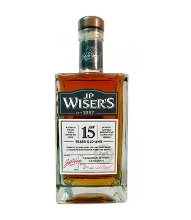 J.P. Wiser's 15 Year Canadian Whisky | 750ml