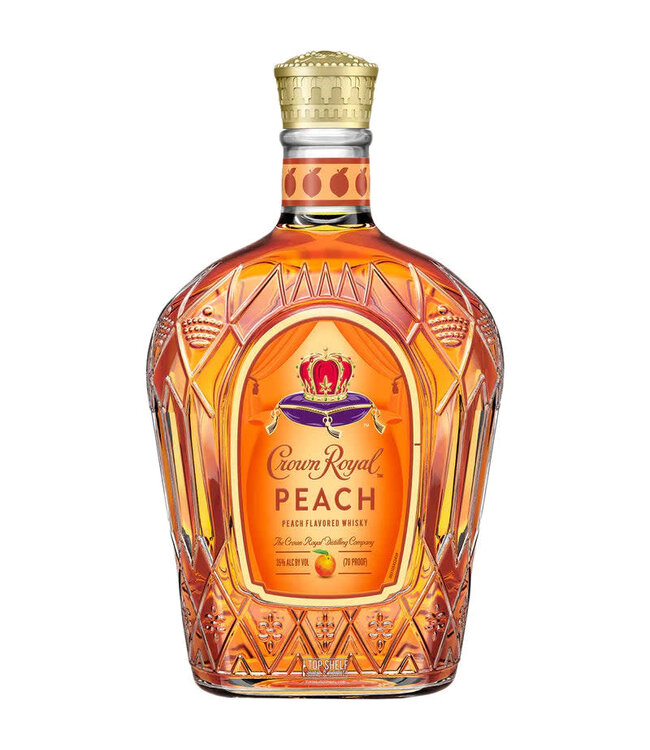 Crown Royal Peach Flavored Whiskey | 1.75L