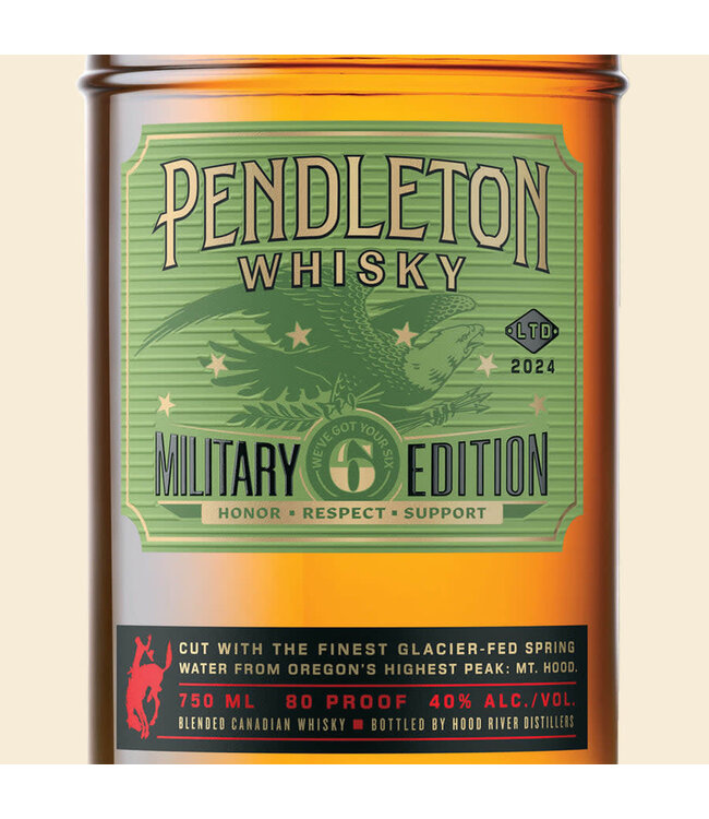 Pendleton Military Edition Canadian Whisky | 750ml