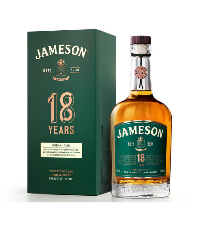 Jameson 18 Year Irish Whiskey | 750ml