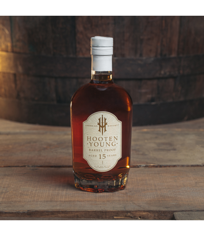 Hooten Young 15 Year Barrel Proof American Whiskey | 750ml