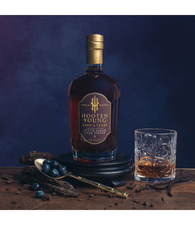 Hooten Young Petite Sirah Cask Finish 6 Year American Whiskey | 750ml