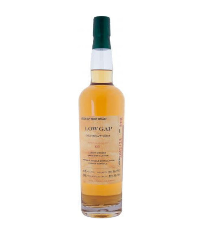Low Gap 2 Year Rye Whiskey | 750ml