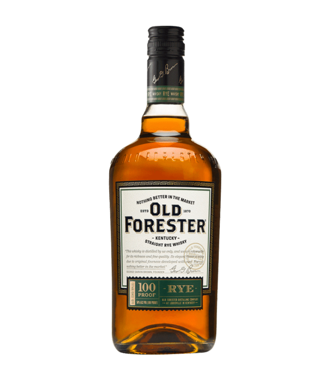 Old Forester 100 Proof Rye Whiskey | 750ml
