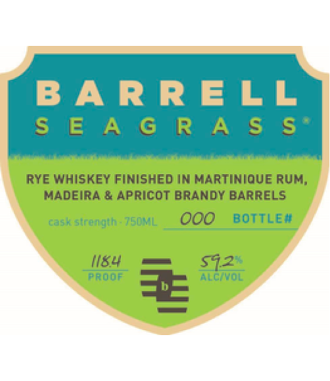 Barrell Seagrass Cask Strength Rye Whiskey | 750ml
