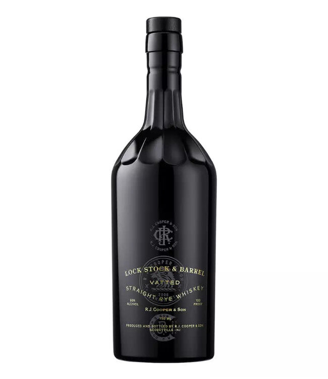 Lock Stock & Barrel Vatted Straight Rye Whiskey | 750ml