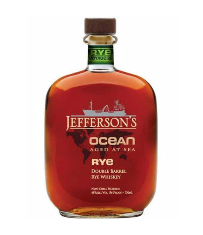 Jefferson's Ocean Aged at Sea Double Barrel Rye Whiskey | 750ml
