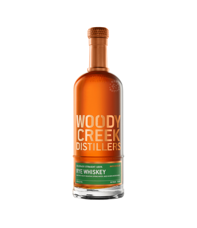 Woody Creek Straight Rye Whiskey | 750ml