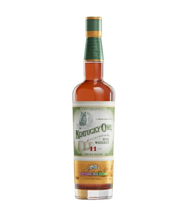 Kentucky Owl Bayou Mardi Gras XO Casks 11 Year Rye Whiskey | 750ml
