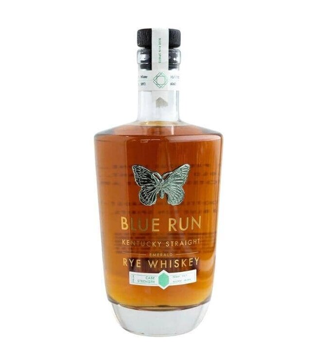 Blue Run Emerald Cask Strength Straight Rye Whiskey | 750ml
